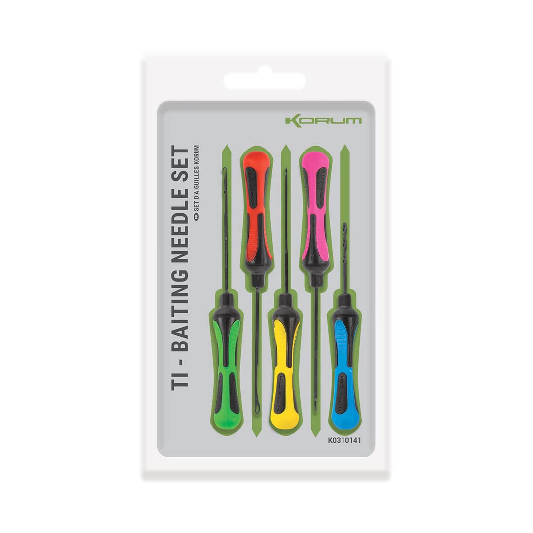 Korum Ti Baiting Needle Set -Coarse Fishing Terminal Tackle Tools -Free Delivery