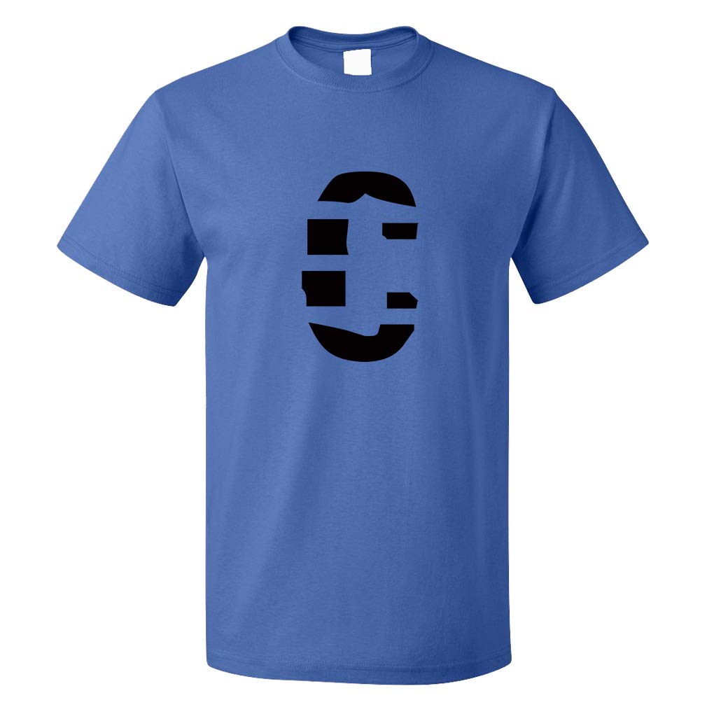 Custom Graphic T Shirts for Men C Jailbird Initial Monogram Letter C Cotton