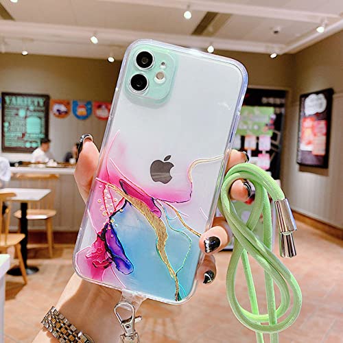 Coque iPhone 11 Pro rigide souple transparente aux finitions aquarelle premium