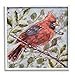 Stupell Industries Cardinal Tree Branch Nature Framed Giclee Art, Design by Sara G. Designs