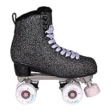 chaya Roller Skates Melrose Deluxe Starry Night in Schwarz für Damen, 62mm/78A Rollen, ABEC 7 Kugellager, Art. nr.: 810735 38
