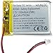 Produktbild 803040 3,7 V 1100 mAh Lithium-Ionen-Akku Ersatz für Sena 10C und Sena 10C Pro Motorrad Bluetooth-Kamera Bluetooth-Headset