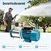Gartenpumpe Selbstansaugend 230v 1300W Kreiselpumpe mit Druckschalter 4000 L/H 9,8 Bar Hauswasserwerk Pumpe Wasserpumpe 35 ℃ Maximale Wassertemperatur für Hauswasserwerke, Bauernhöfen und Garten