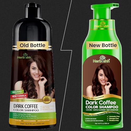 Herbishh Dark Coffee 3 in 1 Shampoo Tinte y Mascarilla 150 ML Pack 2 miniatura 2