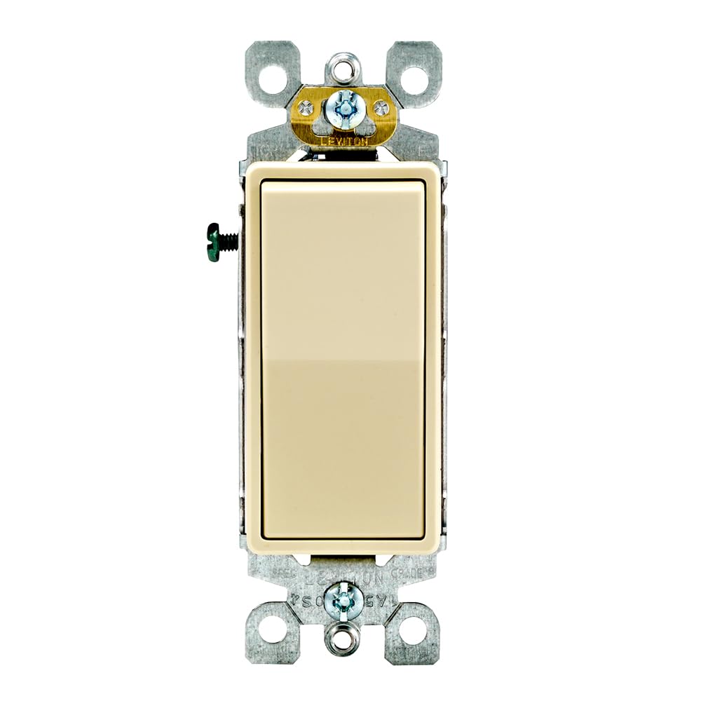 Leviton Decora Plus, interrupteur à bascule bipolaire de qualité