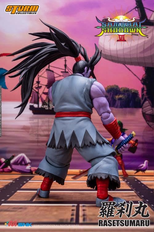 Storm Toys Rasetsumaru アクションフィギュア Storm Collectibles Samurai Shodown VI Figurine Rasetsumaru