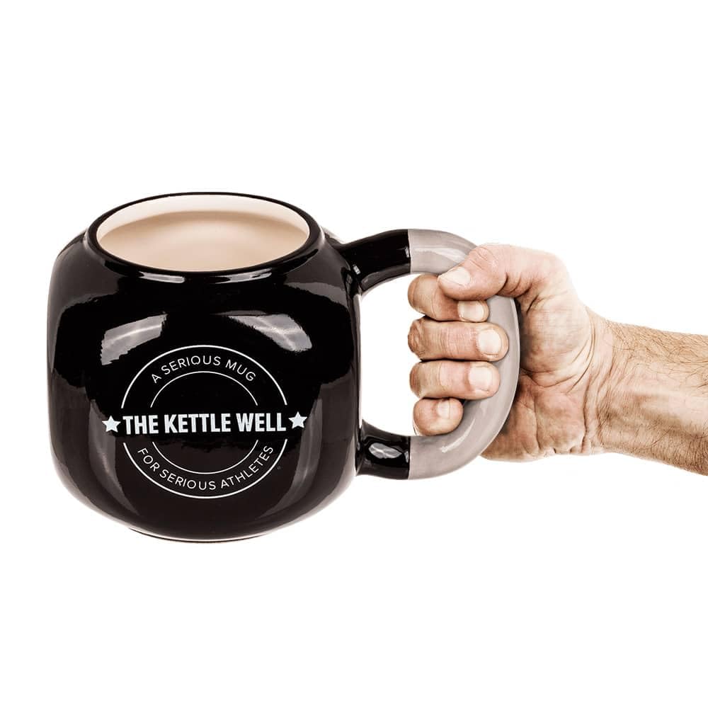 Taza pesa rusa Kettlebell 20 kg para gimnasio, regalo original cerámica