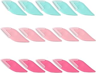 15 piezas de afeitar de cejas en forma de hoj...