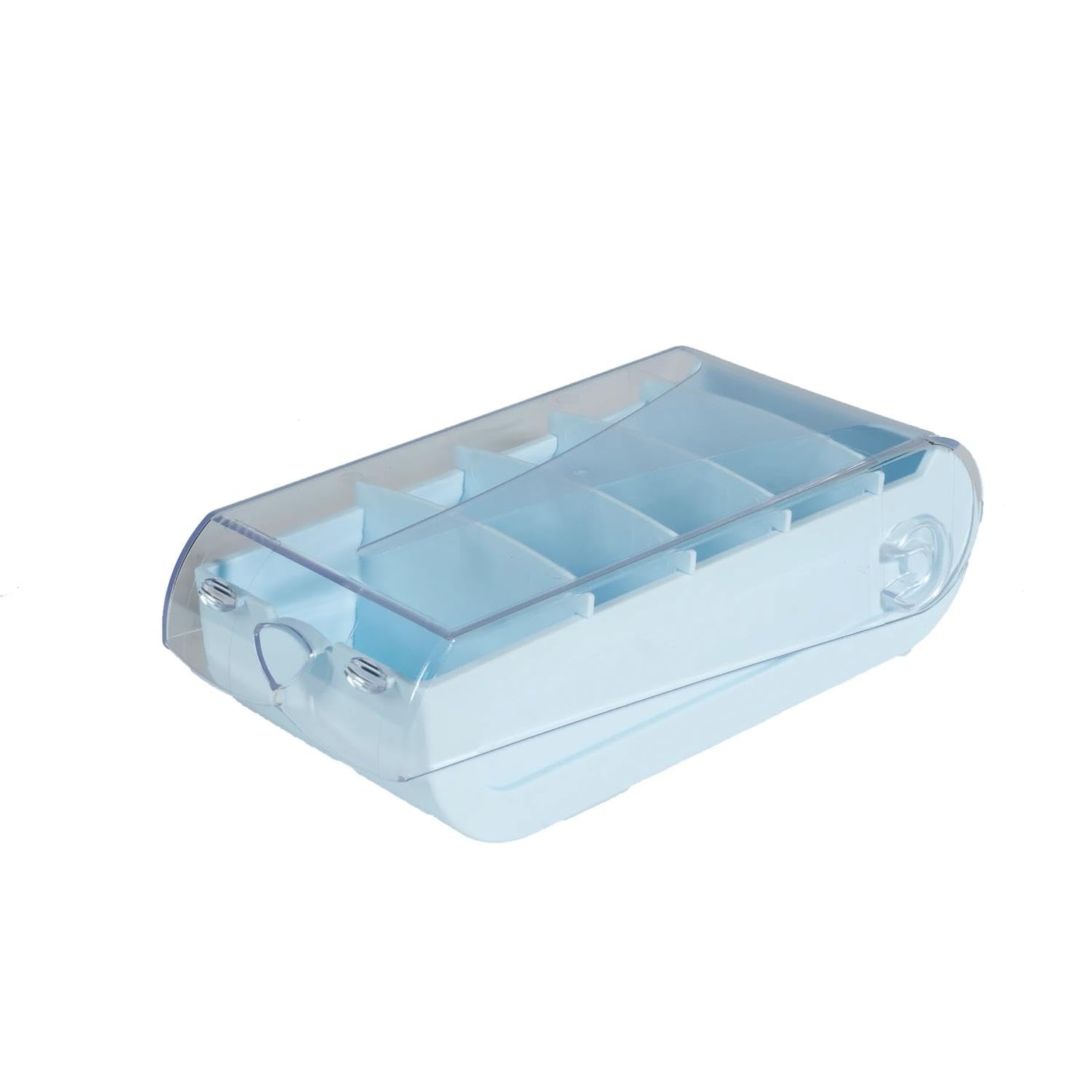Exacompta - Kartonbox mit 100 Blanko-Karten A8 und 4 Trennblättern - Kapazität bis zu 650 Karten im A8-Format - Pastellfarben sortiert - Originelle BunnyBox-Form mit Schiebedeckel