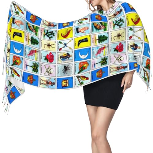Cartoon Doodle Dogs Lover Women'S Scarf Fashion Long Blanket Scarf Winter Scarf Shawl Wrap With Tassel 77'' X 27''3