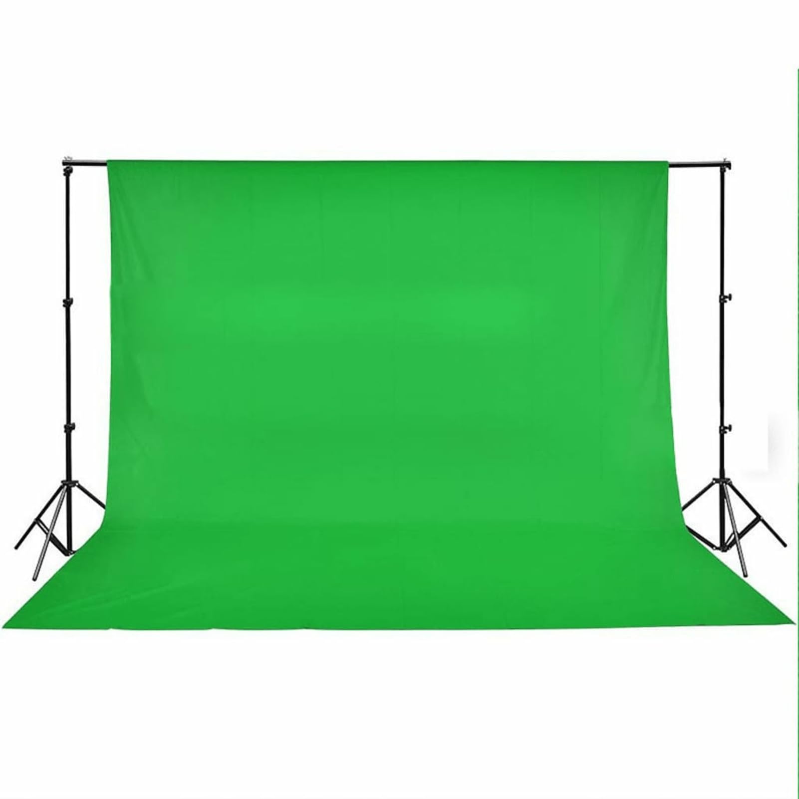 Brokky Fondale in Cotone Verde senza Supporto 500x300 cm per Croma Key|Green Screen Sfondo Fotografico Verde,Telo Verde Sfondi Fotografici,Professionista Per la Fotografia e la Ripresa di Video