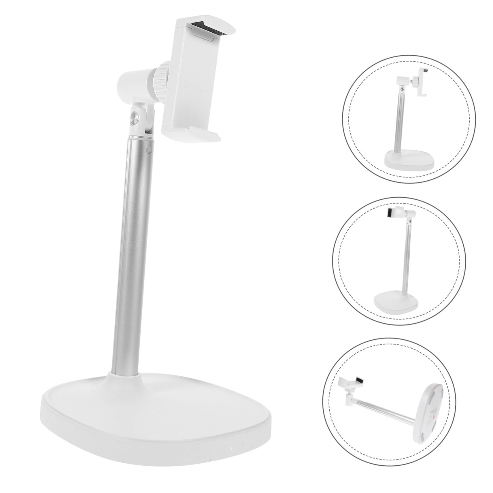 jojofuny Supporto Telefonico Regolabile Per Scrivania Supporto Da Tavolo Per Smartphone e Tablet Design Stabile e Pratico Per Ufficio e Casa