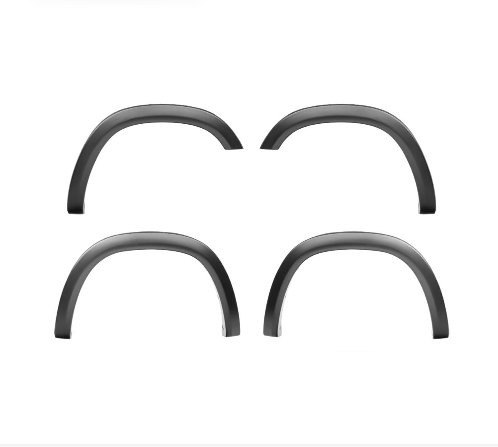 Husky Liners Fender Flares OE Style | Fits 2014-2019 Chevrolet Silverado 1500 (2019 LD w/6.6' Bed); 2015-2019 Silverado 2500 HD & 3500 HD (Excludes