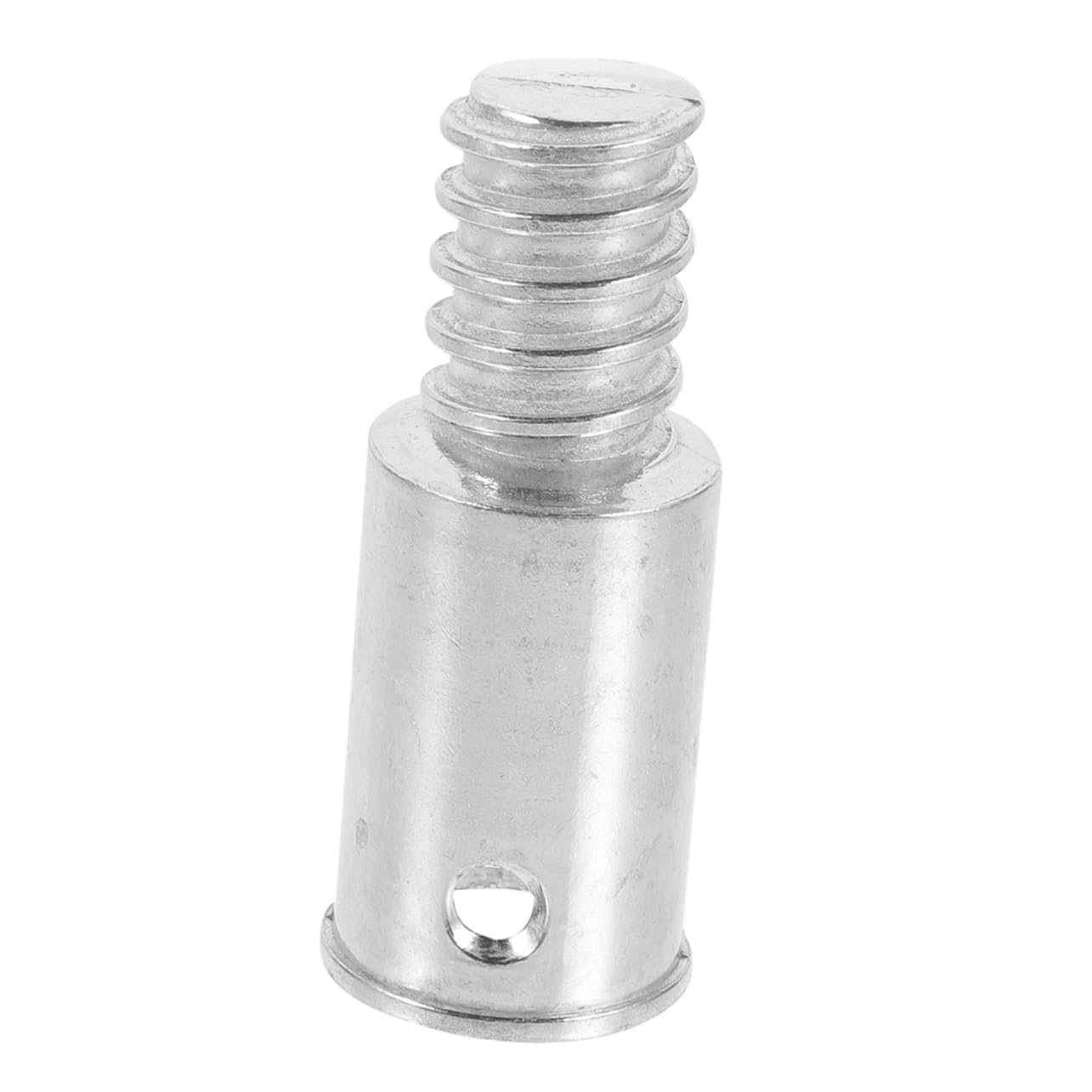 FOMIYES 3pcs Aluminum Mop Stick Extension Pole Threaded Tip Replacement for Broom Handle Threaded Pole Accessories