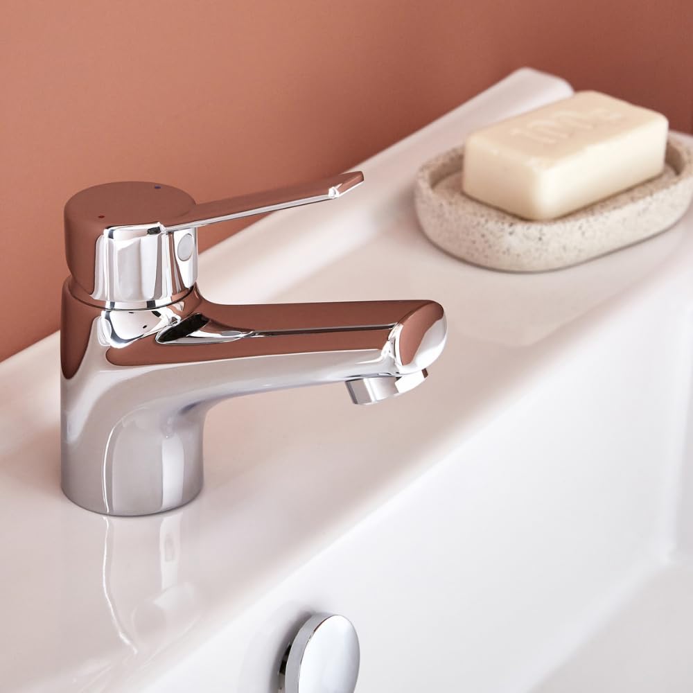 JACOB DELAFON EO basin mixer without waste chrome, Silver - Image 2