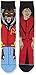 Stance Men's Michael Jackson Socks (Red, Large)
