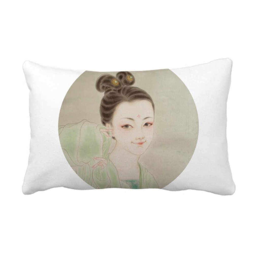 Peinture chinoise coussin lombaire pour une ambiance zen dans le salon