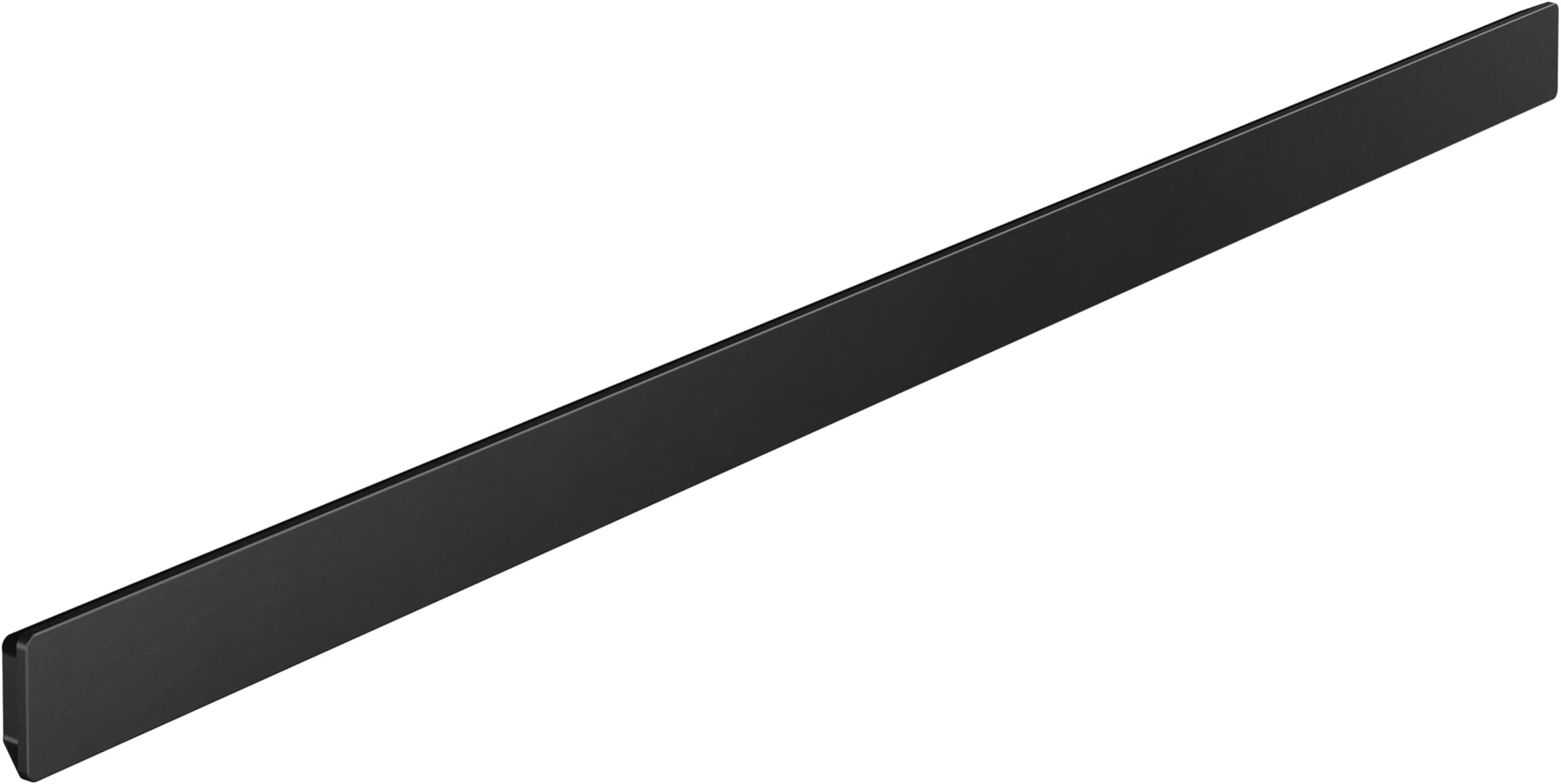 WallStoris 28-inch Modern Wall Bar in Matte Black, 27904670