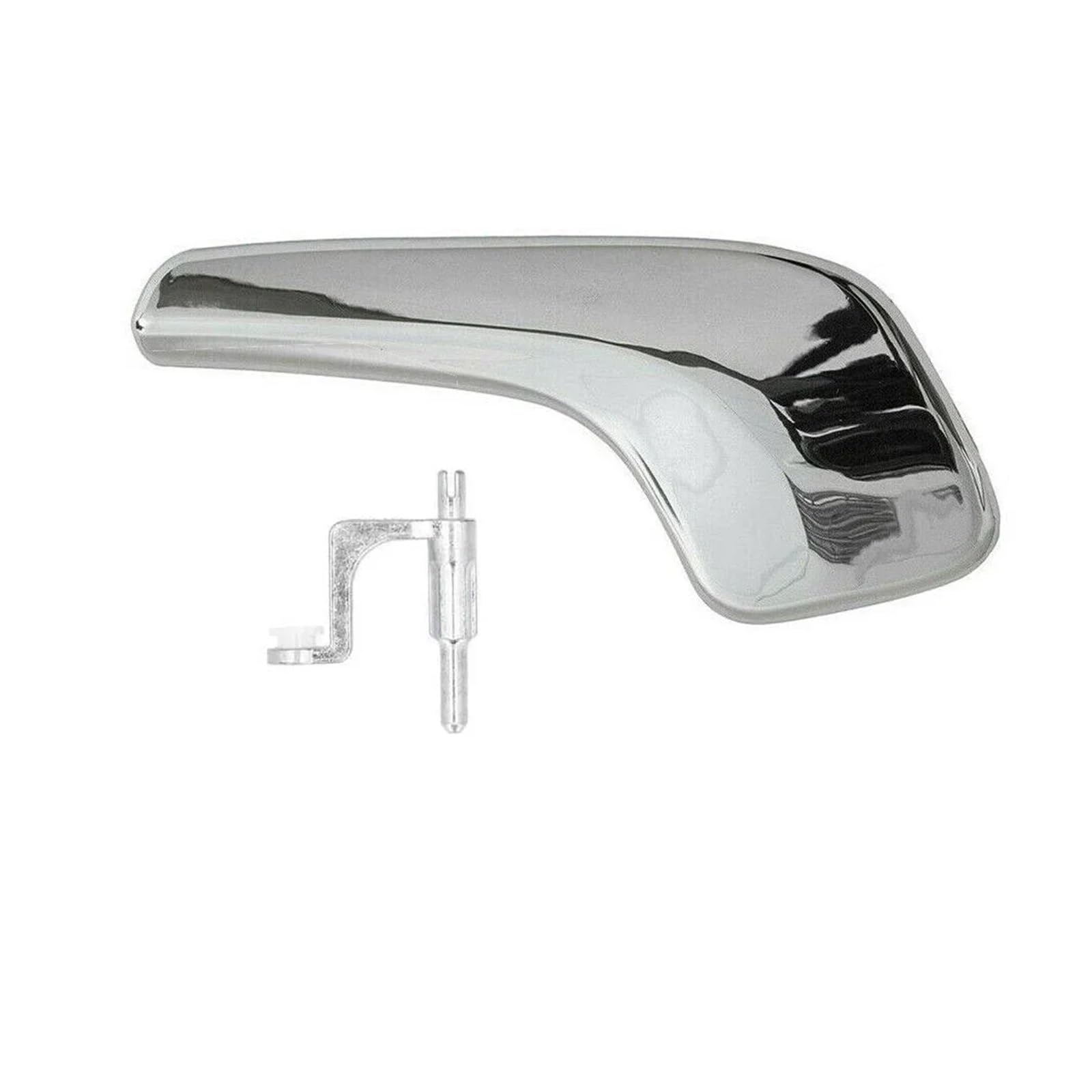 PBPLZWVWA Car Inside Door Handle Pull Trim Cover for Vauxhall for Opel for Corsa D 2006-2014 1PC Interior Door Left Right Door Handle 13297814 13297813(Left)
