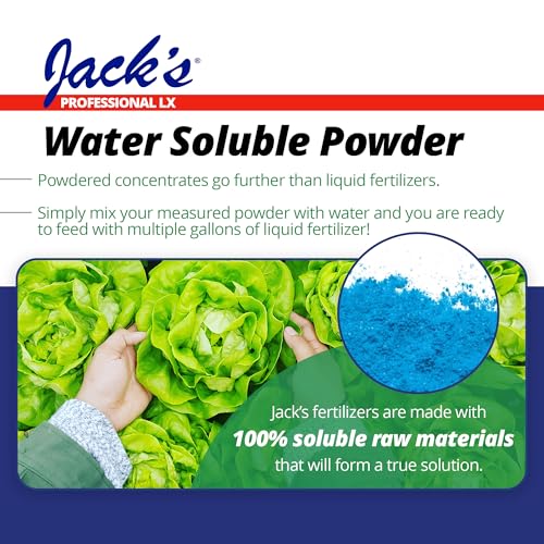 Fertilizante soluble 15-5-15 Jack's Classic 25 lbs polvo miniatura 5