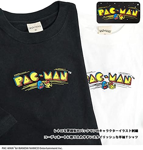 Amazon Pac Man Tシャツ パックマン レトロ イラスト 刺繍 半袖tシャツ ワイドシルエット メンズ レトロゲーム ワイドtシャツ ロゴ刺繍 Tシャツ カットソー 通販 Amazon Pac Man Tシャツ パックマン レトロ イラスト 刺繍 半袖tシャツ ワイドシルエット メンズ レトロゲーム ワイドtシャツ ロゴ刺繍 Tシャツ カットソー 通販