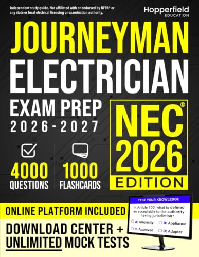 Journeyman Electrician Exam Prep: The Complete Study Guide with Digital Tools, Unlimited Mock Tests, Flashcards, and Printable Practice, Fully Aligned with the Latest NEC Edition image 2