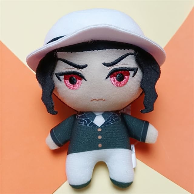 AEPRO - New 10Pcs Kimetsus no YAIBAs Demons Slayers Tomioka Giyuu Tsuyuri Rui Akaza Lguro Obanai Kibutsuji Muzan Enmu 6“ 15CM Plush Ԁoll (Kibutsuji Muzan)