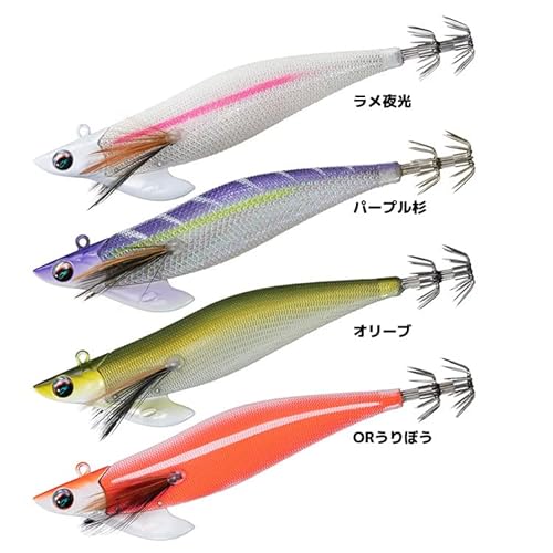 ダイワ エギ /ティップラン エメラルダスボート2 RV3号35g 夜光-グローヘッド/ラメ夜光