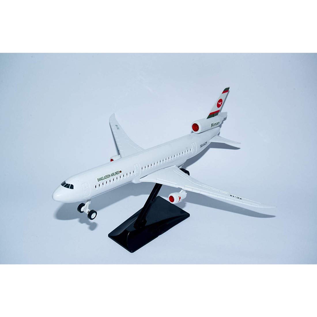 SHINRAI Art White Jumbo 747 Air India Plane Toys for Kids (Color