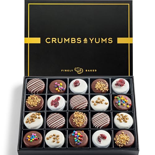 Crumbs & Yums 20 Chocolate Cookies