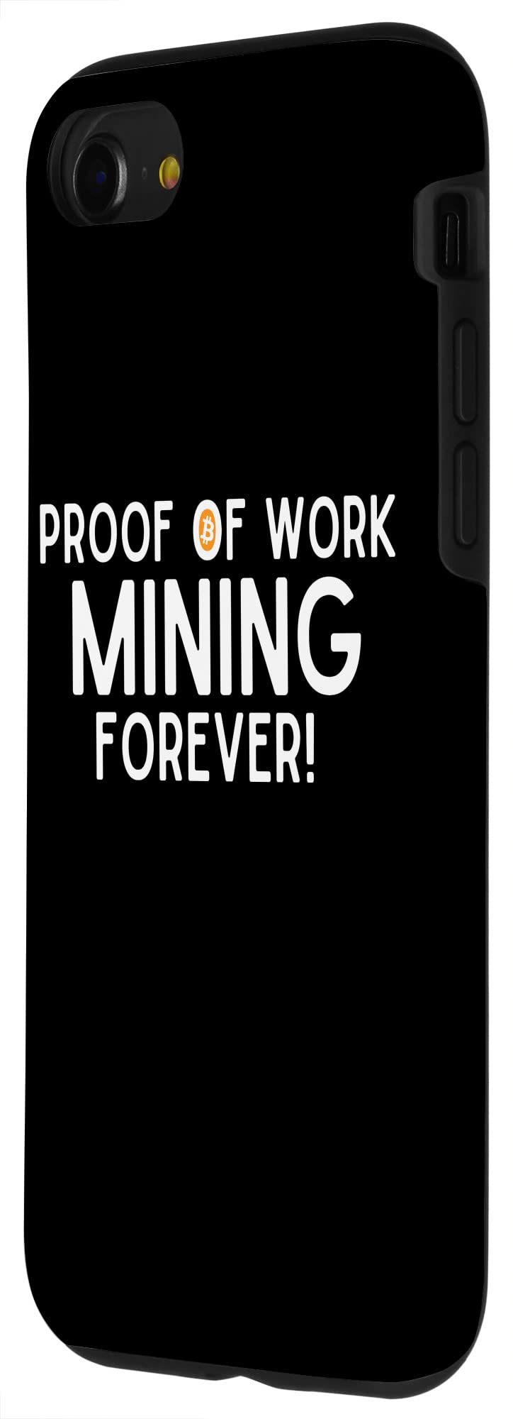Amazon.com: iPhone SE (2020) / 7 / 8 Proof Of Work Mining Forever Bitcoin  Logo Mining PoW Crypto Case : Cell Phones & Accessories