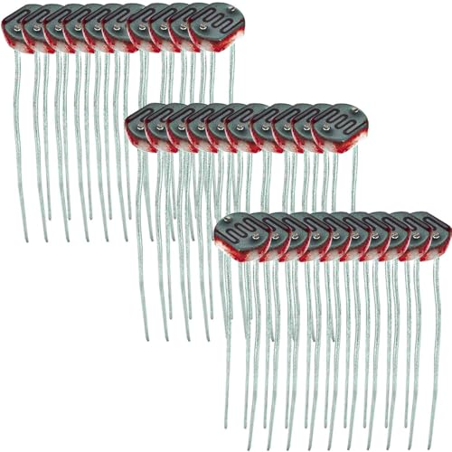 AZDelivery 3 x Set de 10 (30 Unidades) diodos fotorresistentes 150V 5mm LDR5528 GL5528 5528 Compatible con Arduino