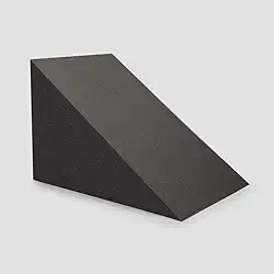 Travesseiro Triangular Anatômico Sem Capa Apoio Encosto Costa Leitura Cores Sortidas (Único)