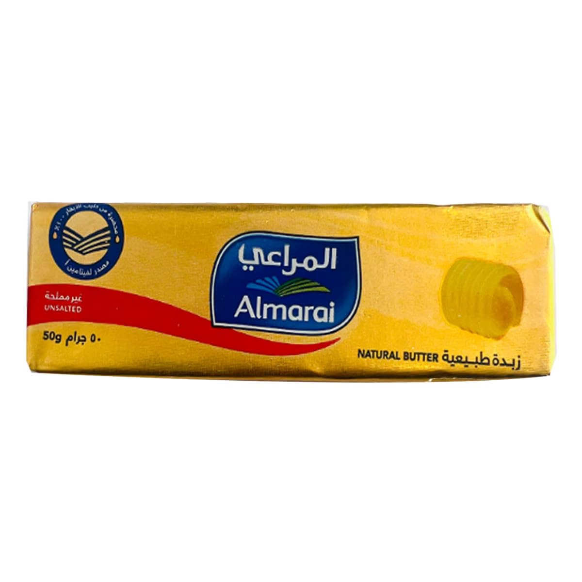 Unsalted Natural Butter 50 gAlmarai Unsalted Natural Butter 50 g