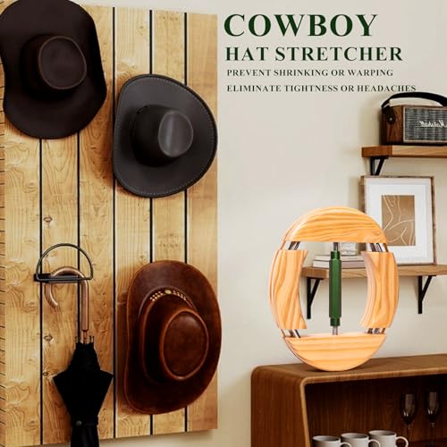 Image of Hat Stretcher 4 Way, Hat Stretcher for Fitted Hats Size 6 7 /8 to 8 1 /2, Hat Jack Stretcher, Heavy Duty of Hat Extender