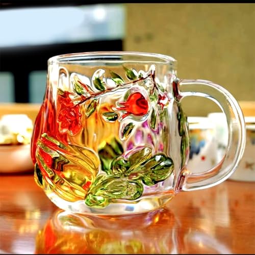 Tasses à café d'anniversaire peintes à la main un cadeau unique