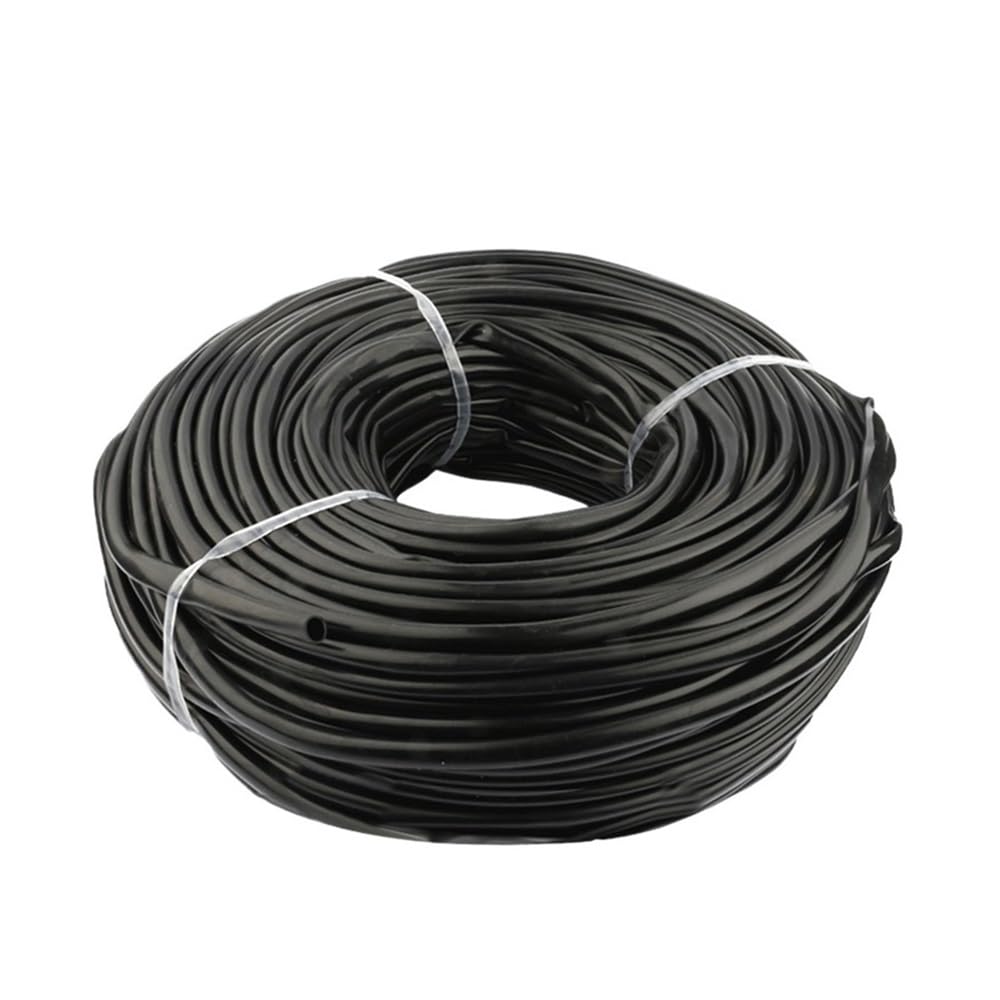 Manguera de goma suave for bomba de aire de acuario Flexible de 5 metros, tubo de silicona negro, manguera resistente al aceite a prueba de presión, 1 unidad(10MM*7MM)