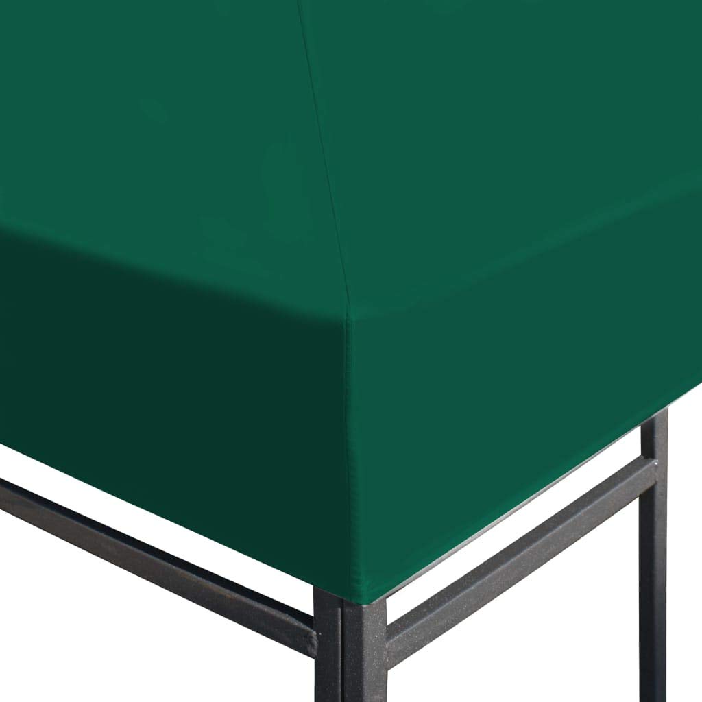 vidaXL Prieel - Antraciet 3x3m - Waterbestendig - Dubbel dak - Met zijwanden
