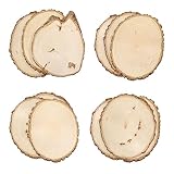 Walnut Hollow Bulk Value Pack Basswood Country Round, Large for Home Décor and Rustic Weddings, Large Large