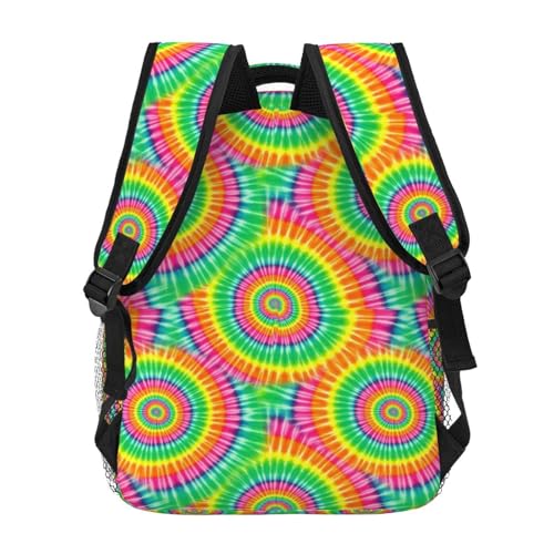 Adjustable Tie Dye Backpack Lightweight for College Travel, Perfect for Men and Women4