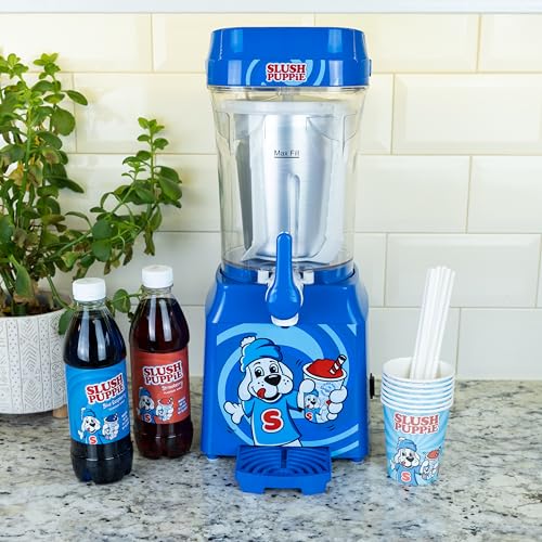 Slush Puppie Machine. Home Countertop Slush Puppy Maker. Makes up to 1 Litre of Slushie. The Original & Iconic Slushy Maker. Officially Licensed Slush Puppie Merchandise. - Image 5