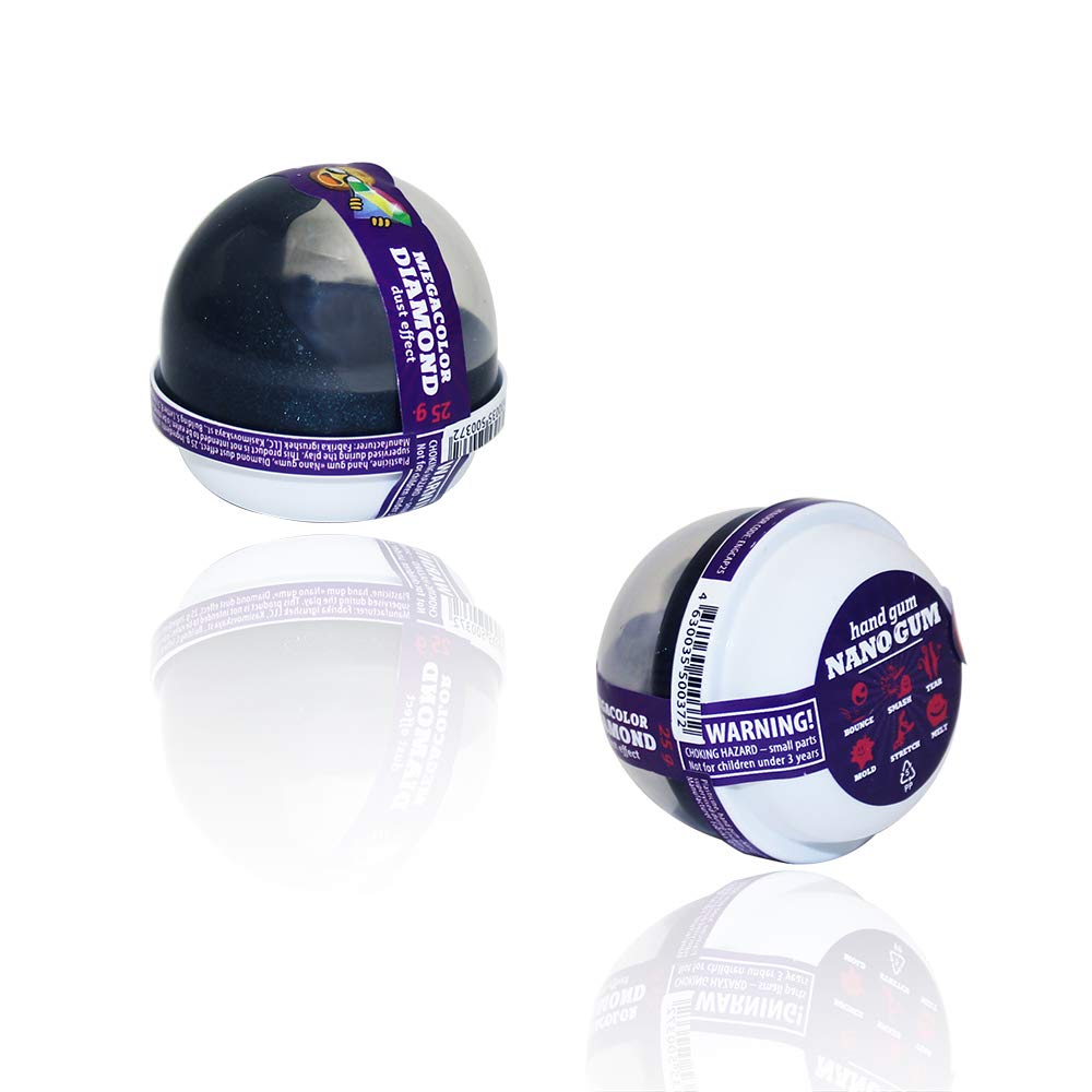 Hand Gum 25 Grams - Putty | Mega Color - Diamond Dust