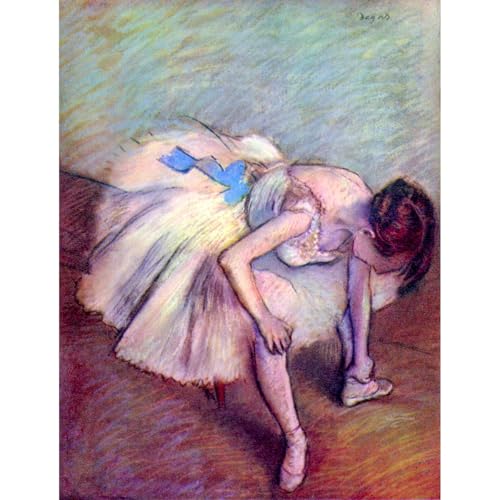 Toile Degas Dancer #2 ARTICULOZY décoration murale tableau peinture 61x81