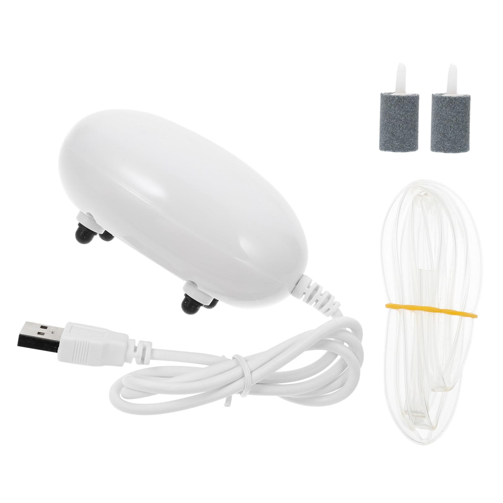 VICASKY USB Oxygen Pump for Fish Tank Silent Aquarium Air Pump with Durable Material Displacement Easy to Use and Carry