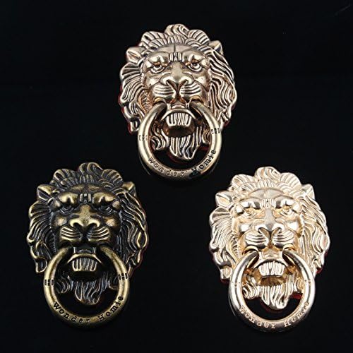 3Pcs Phone Ring Holder Finger Kickstand, PartsExtra Animal/Lion Head Shape Phone Ring Grip Stand Holder Compatible with iPhone 13 Xs Max XR X 8 7Samsung & Other Smartphones Ring Stent Tablet