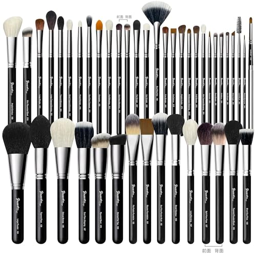 BUEART 42-Piece Goat Hair Brush Set