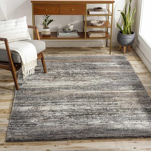 Tapete decorativo Hauteloom 7'10" x 10', gris miniatura 2