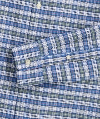 vineyard vines Men's Faraway Plaid Performance Cotton Shirt3