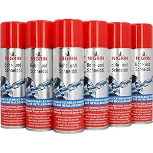 NIGRIN Bohr- und Schneideöl, 6 x 250 ml