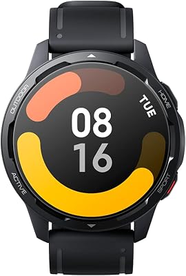 XIAOMI Watch S1 Active – Smartwatch con Pantalla AMOLED de 1,43″, frecuencia de 60 Hz, 117 Modos Deportivos, monitoreo frecuencia cardíaca, sueño, estrés, SpO2, 5ATM, 46 mm